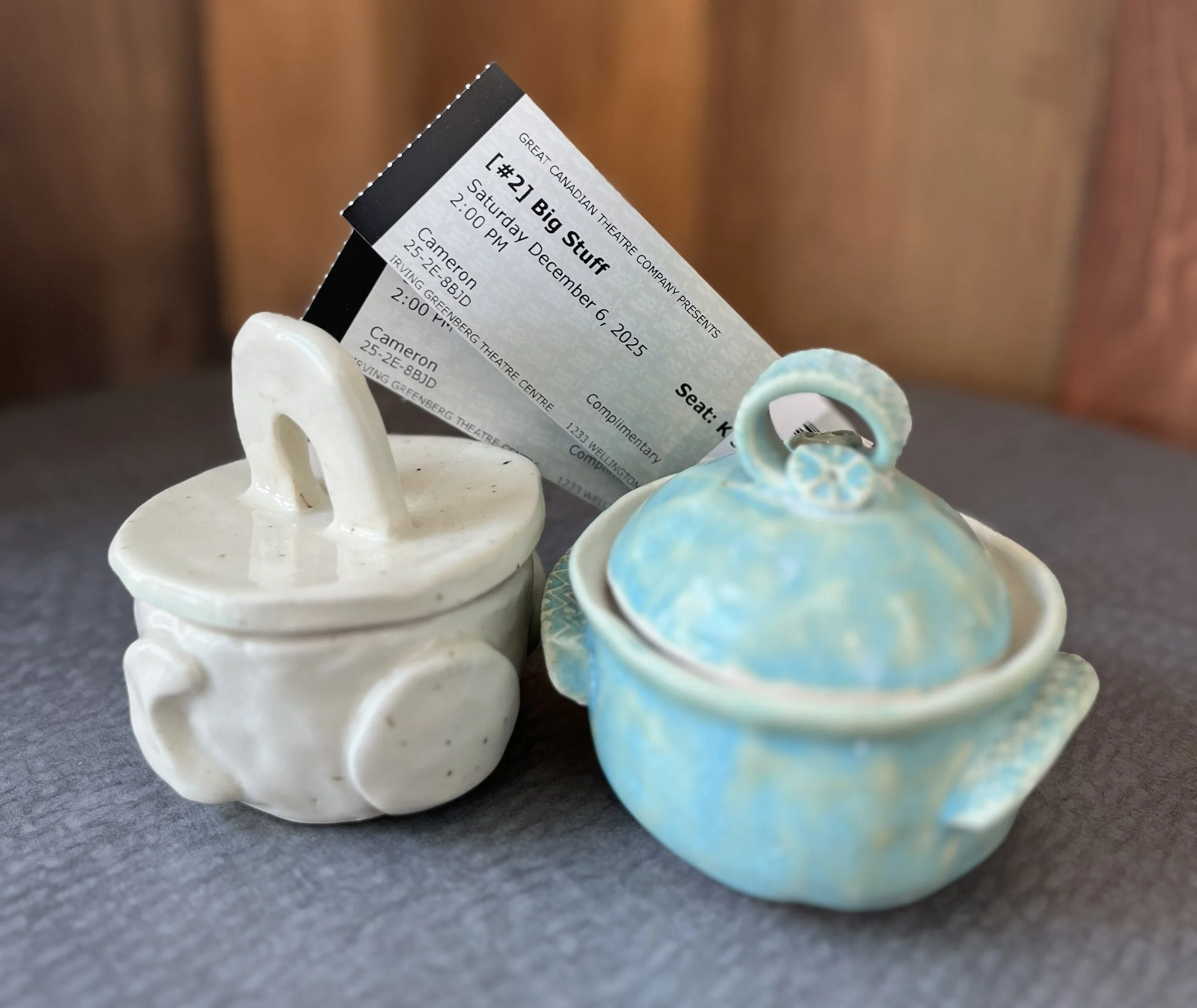 Clay &amp; Play: A trinket box, inspired by 'Big Stuff'