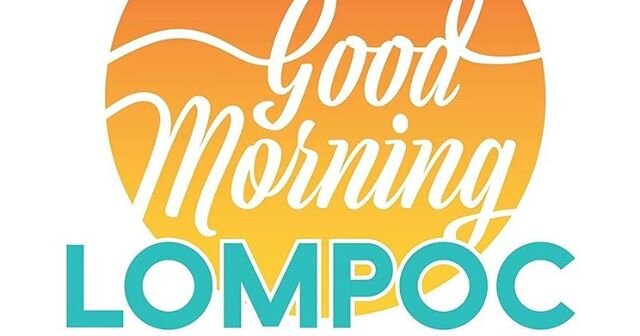 If you haven&rsquo;t checked out the &ldquo;Good Morning Lompoc&rdquo; morning show you are missing out. On MWF @8:30am it&rsquo;s your daily dose of all things Lompoc. @goodmorninglompoc Michelle and Jeremy have done such a great job with relaying i