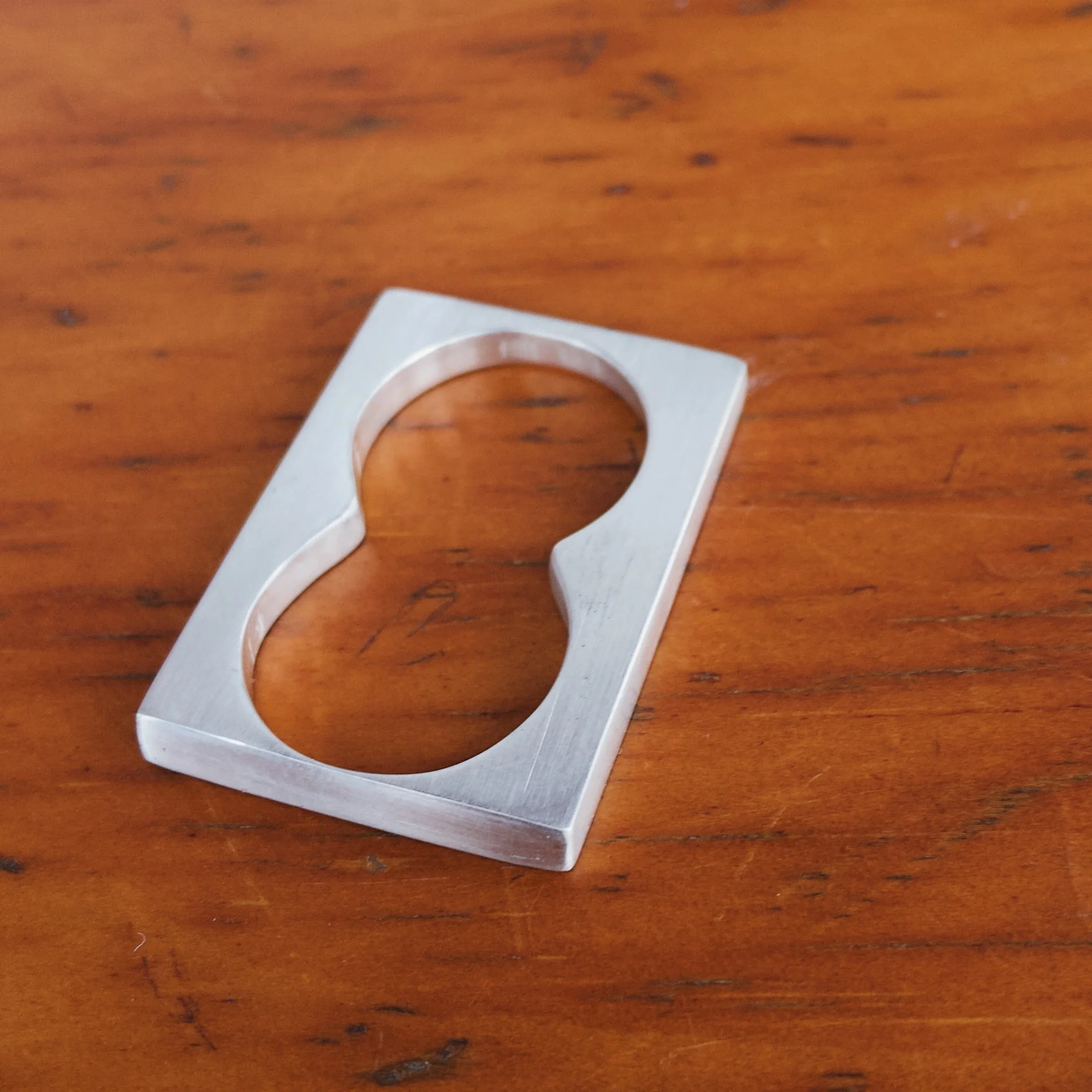 Rectangle Sterling Silver Ring