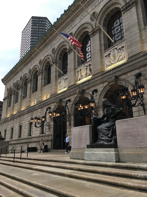 Boston's Public Library. Swoon!!! 