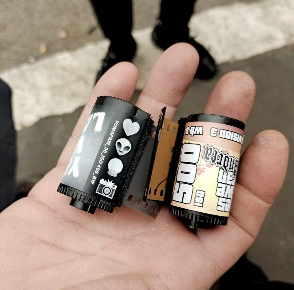 FOMAPAN 400 E KODAK VISION 3