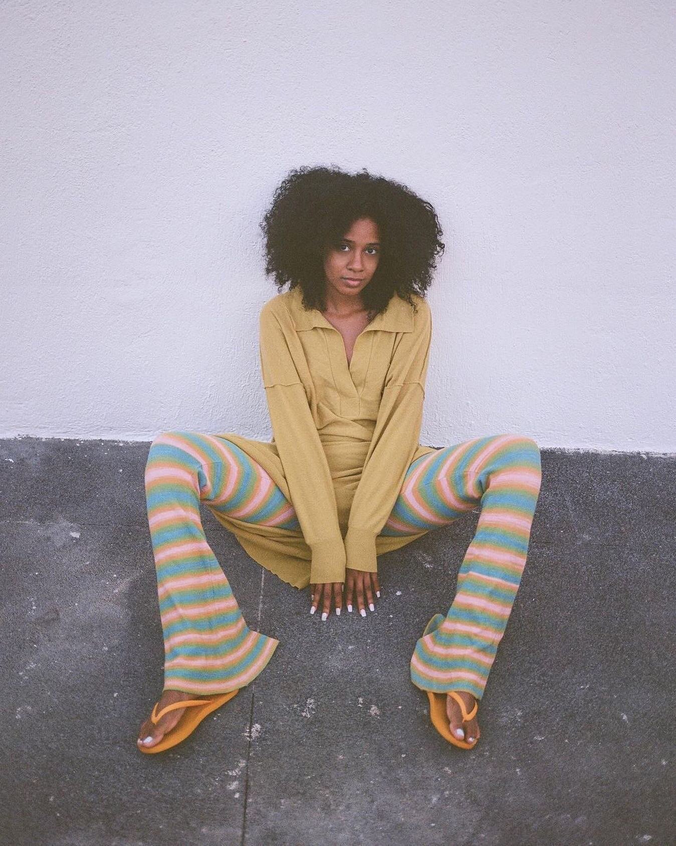 @naomielizee showing their stripes in the Esme set. Link in bio to shop