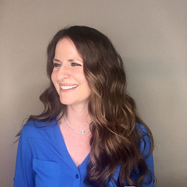 Fall brunette w subtle natural looking highlights 💕 #longhair #haircolor #hairstylist #brokenarrow #salon #brunette #babylights