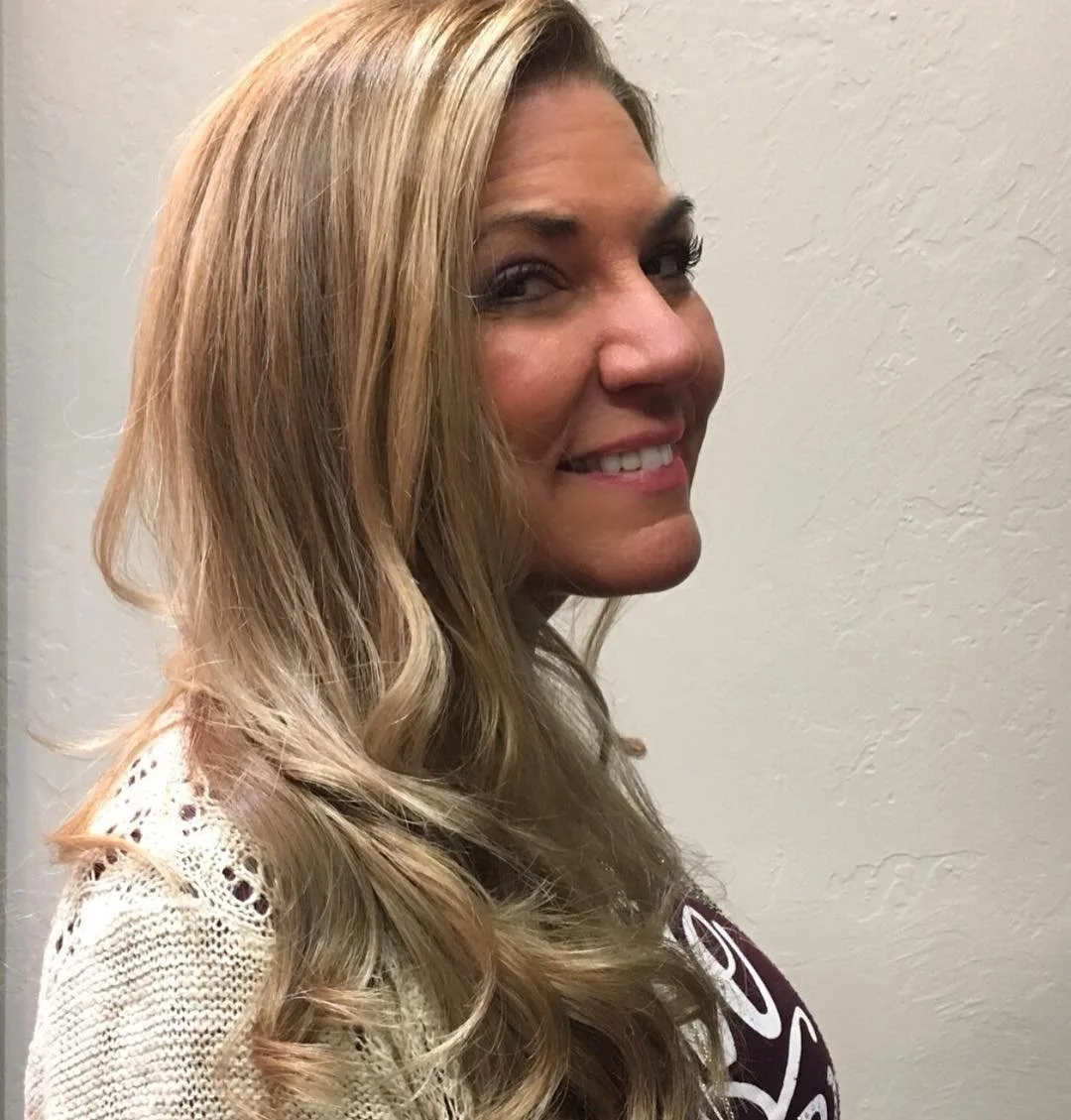 It takes time to get this Italian beauty blonde... but it&rsquo;s oh so worth it! #blonde #blondehair  #rosedistrictbrokenarrow #hairstylist #longhair