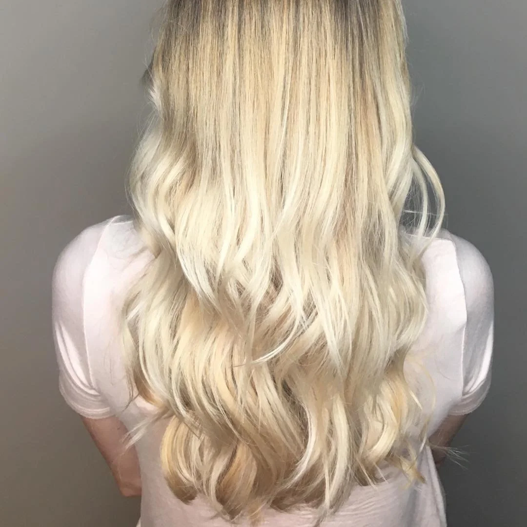 Vanilla blonde  #blondie #blondehair #rootyblonde #longhair #kevinmurphy #brokenarrowhairstylist #rosedistrict #blondehighlights #babylights #healthyhair #healthyblonde