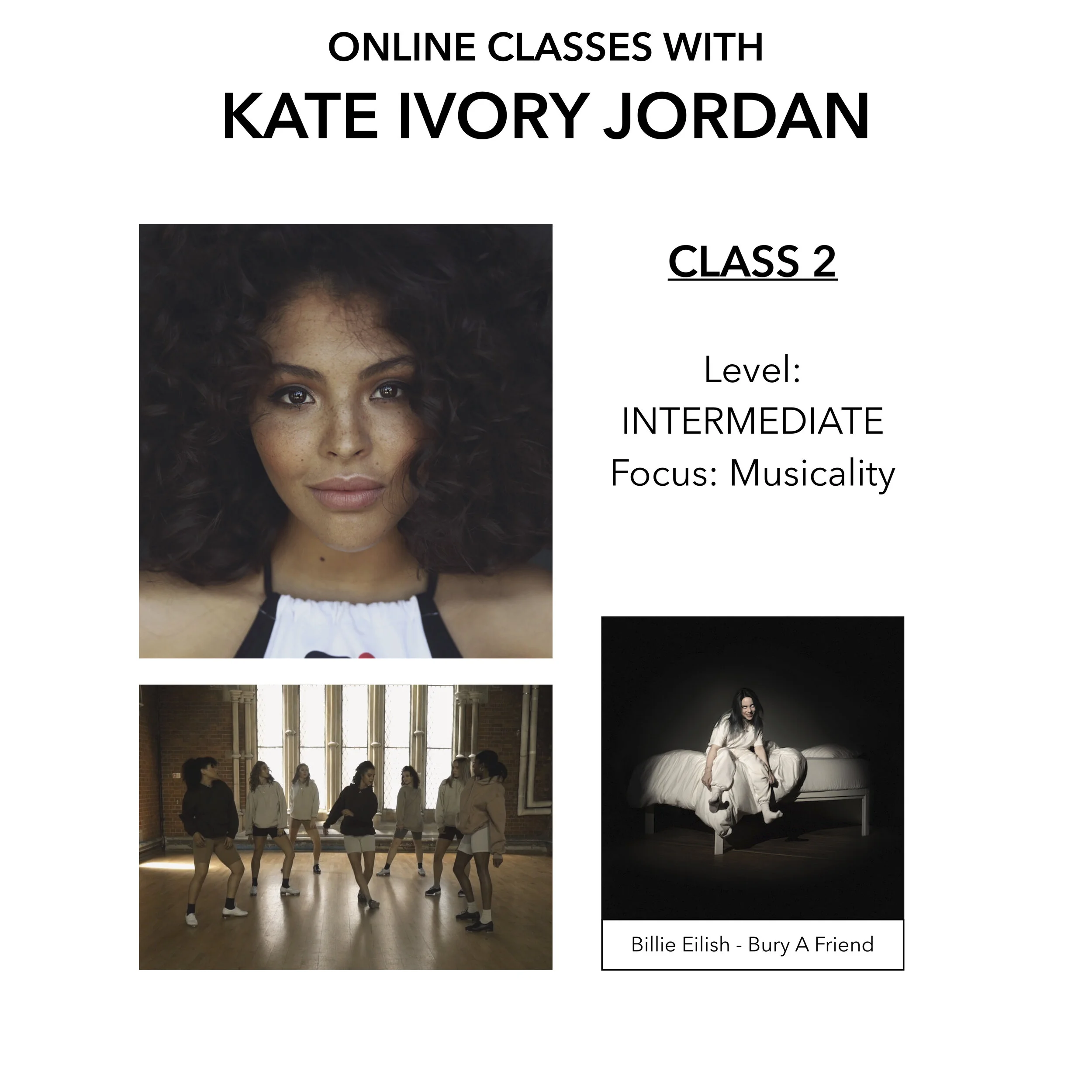 CLASS 2 - INTERMEDIATE - Billie Eilish - Bury A Friend