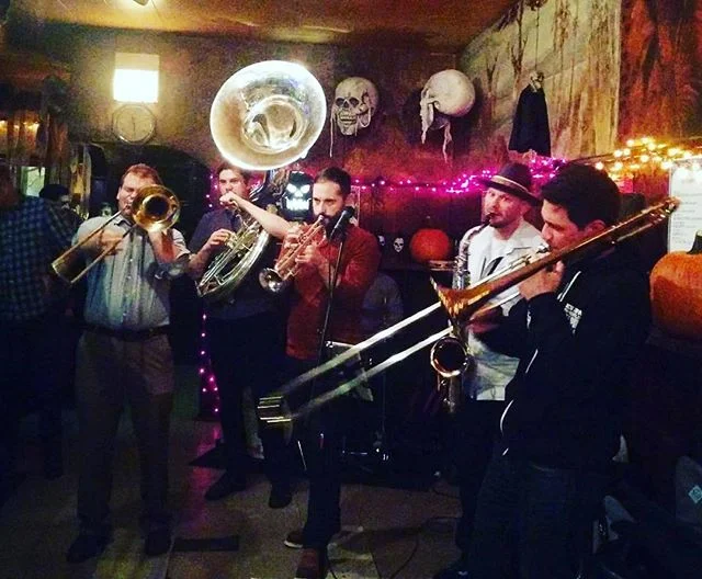 Great night at Simon&rsquo;s in Andersonville. Thanks for the support! #HH2L #highhatsecondline #nolainchicago