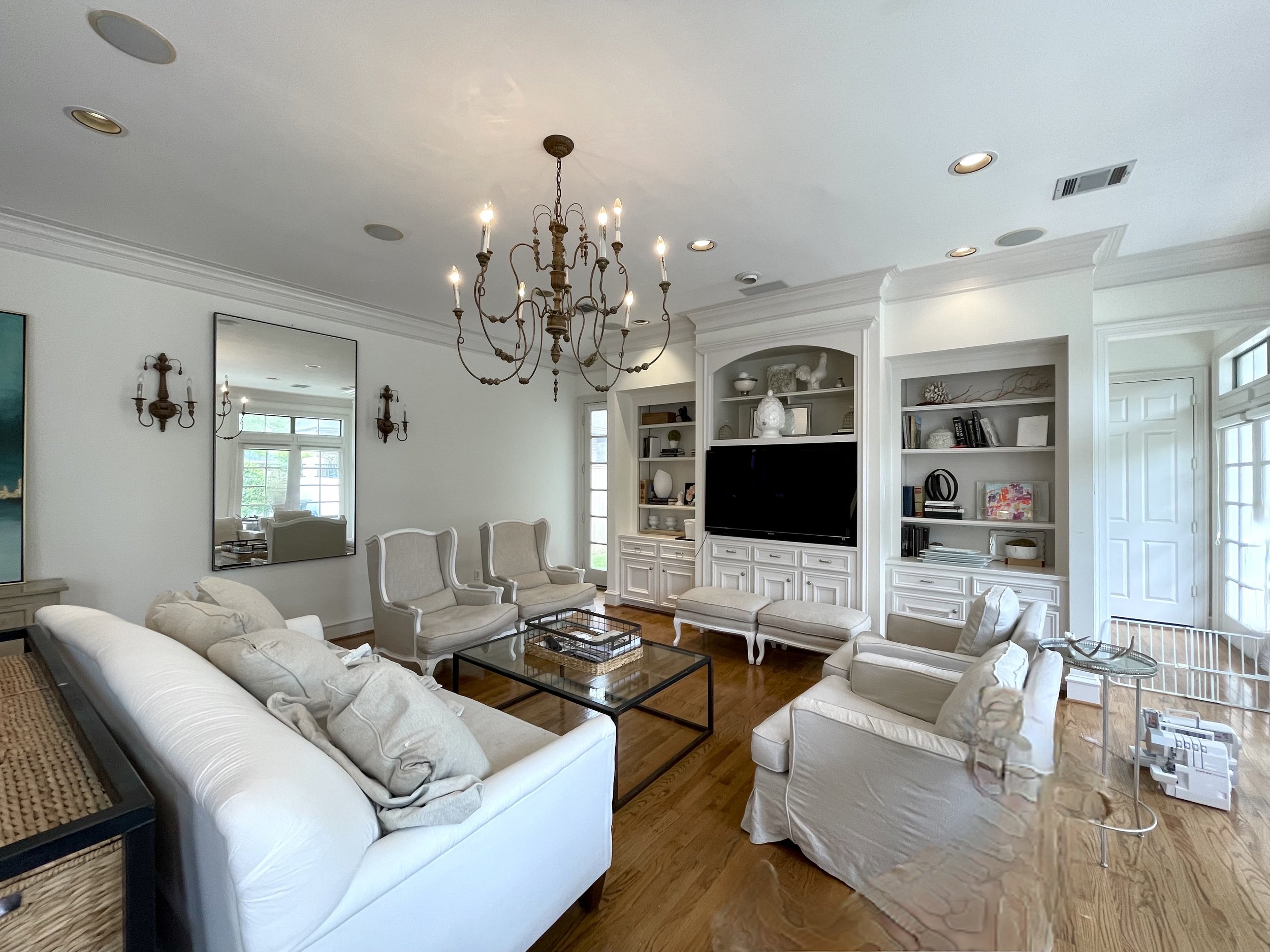 Family Room Before Staging 