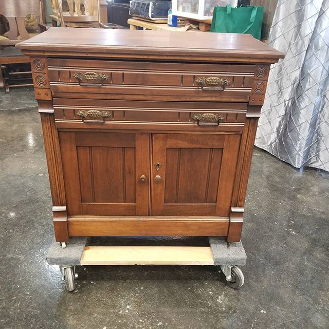 100+ year old commode we recently restored.