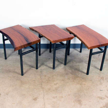 Cherry Live Edge Side Table