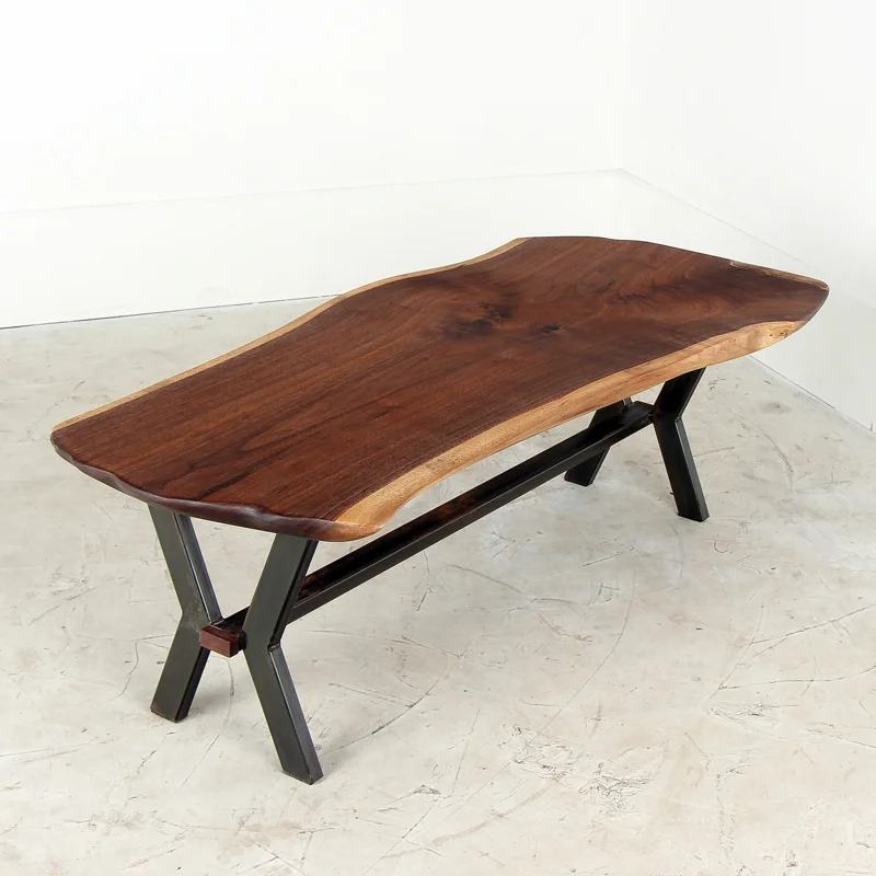 Jax Walnut Live Edge Coffee Table