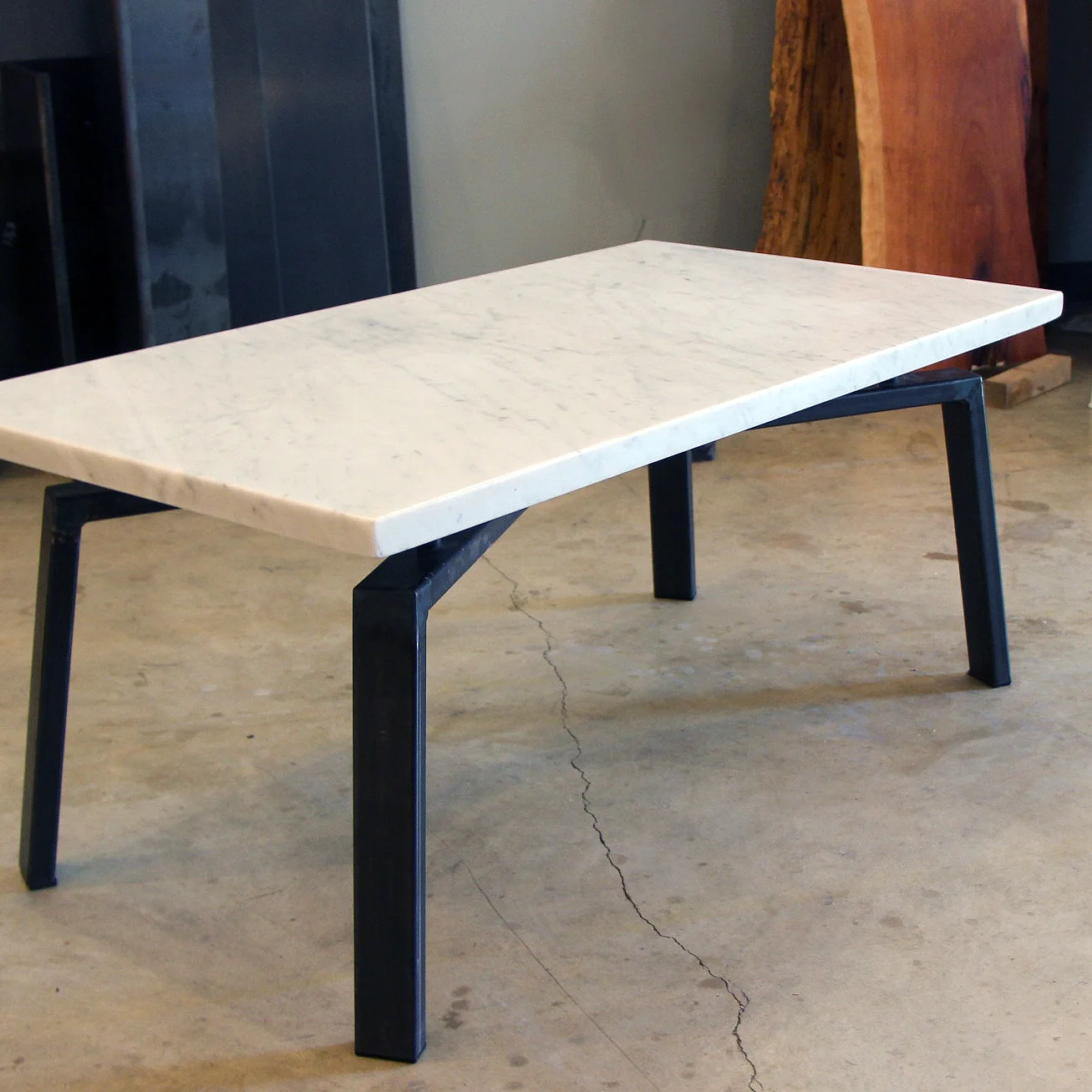 Quartz Steel Coffee Table