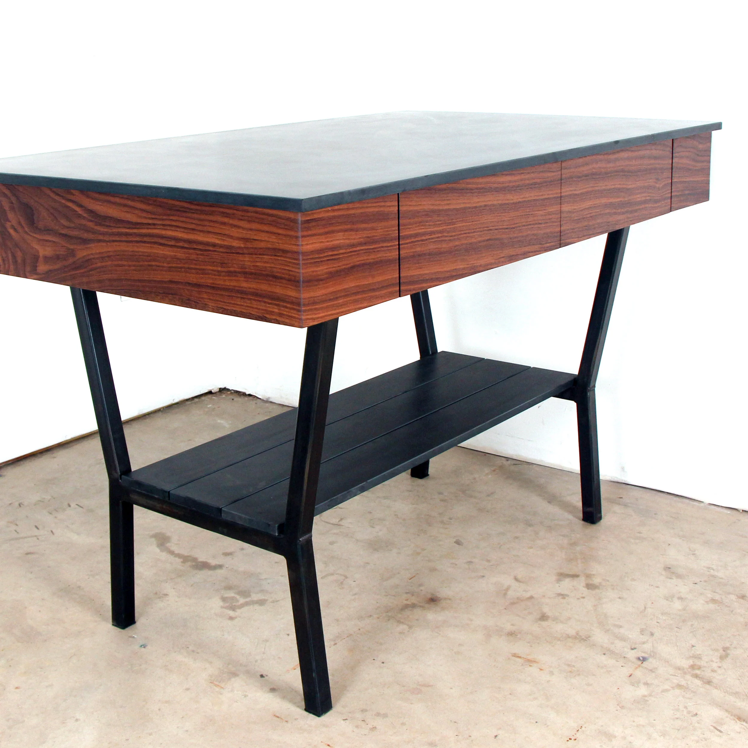 Phenolic Walnut Standing Desk