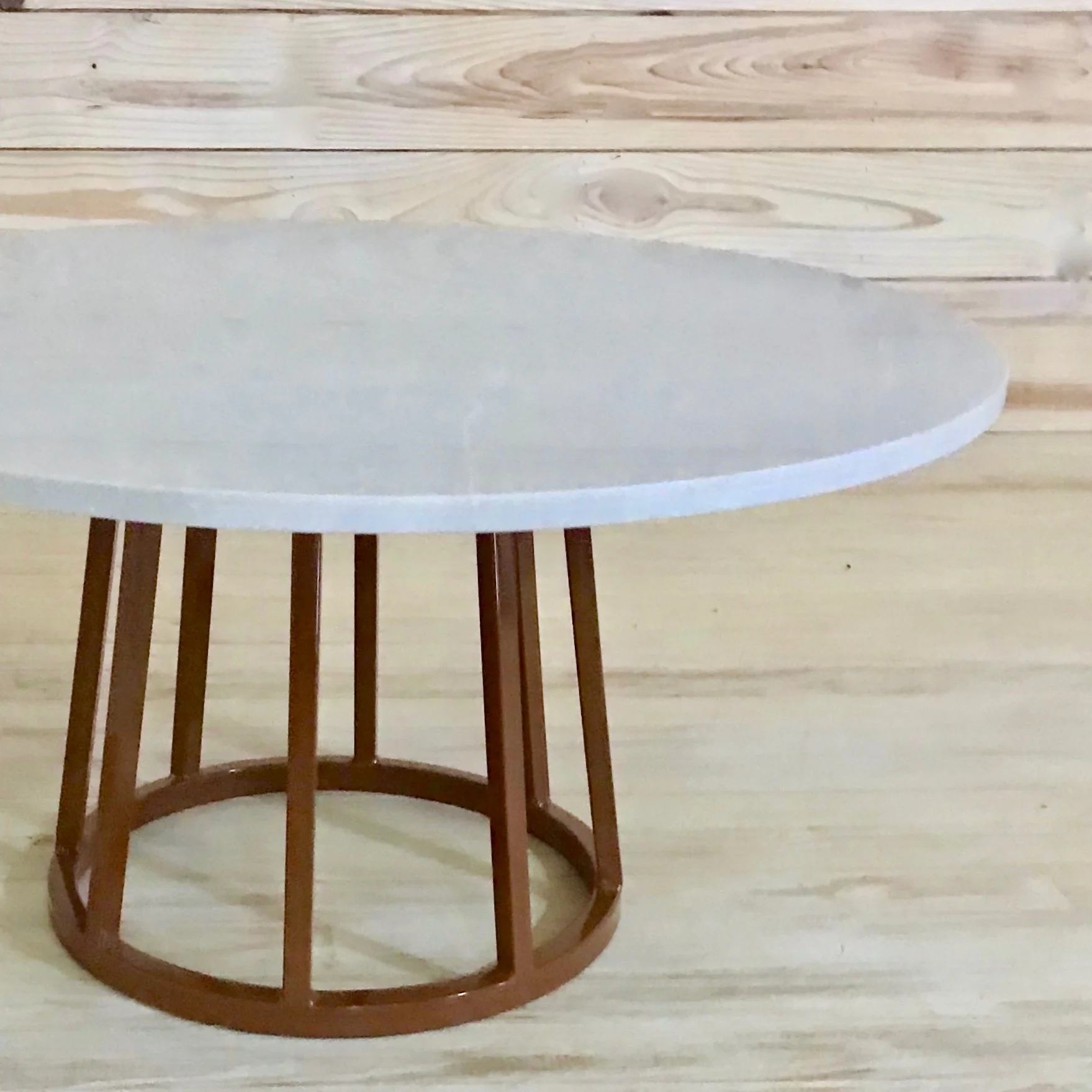 B.Spoke Quartz side Table