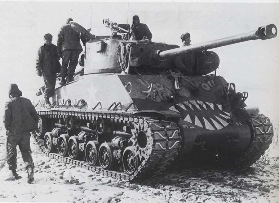 Bumper # C4 of the 89th Tank Battalion