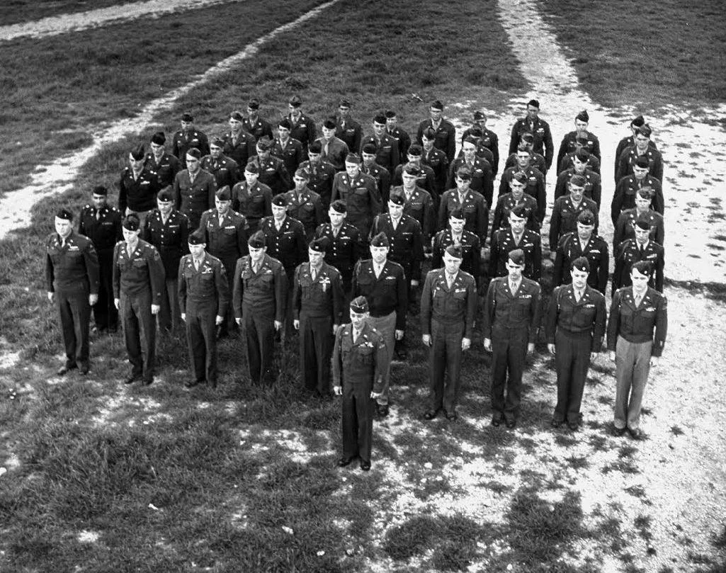 1946 - the entire present for duty strength of the 2nd Armored Division. See story above.