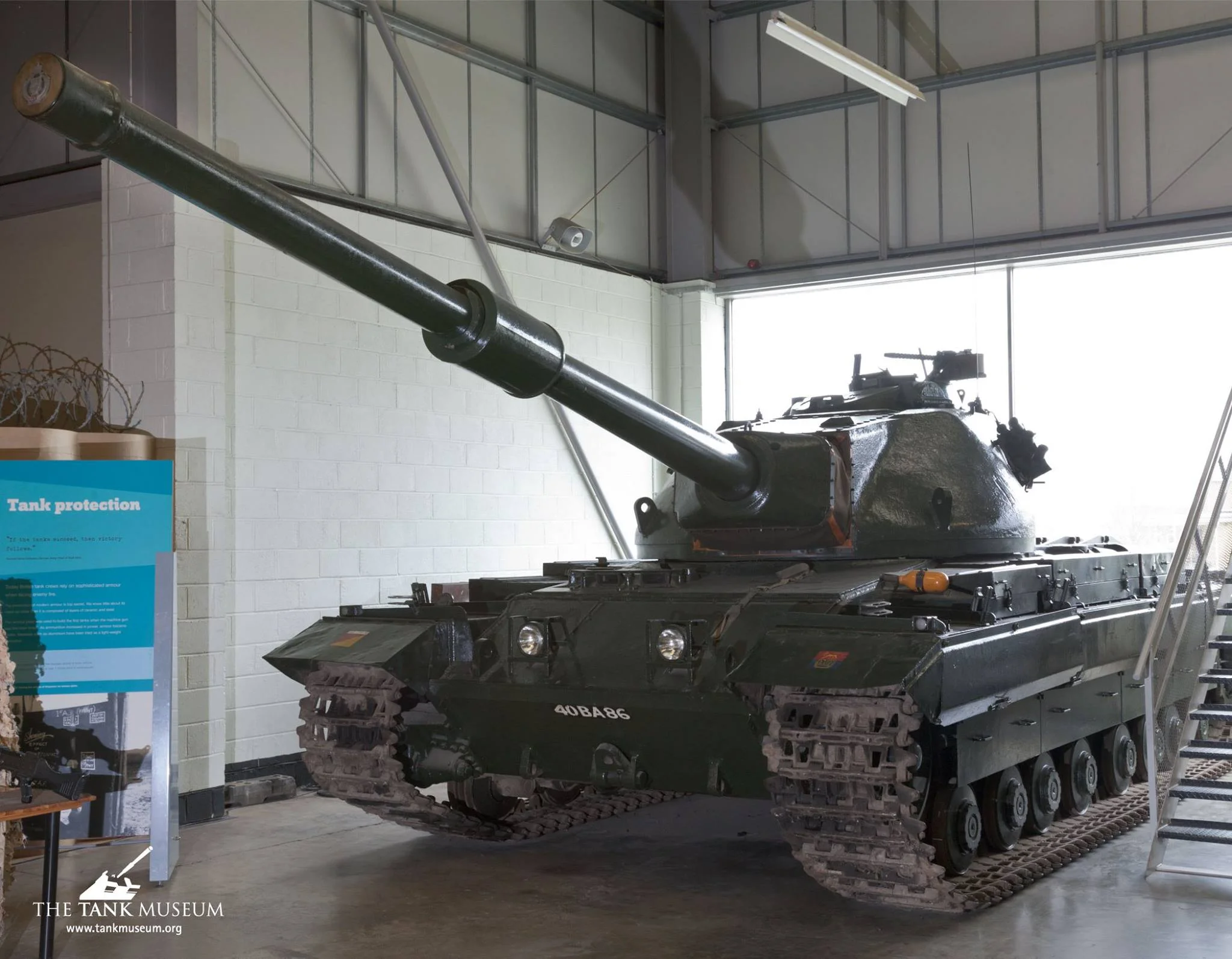 Conqueror MK.I at The Tank Museum, Bovington.