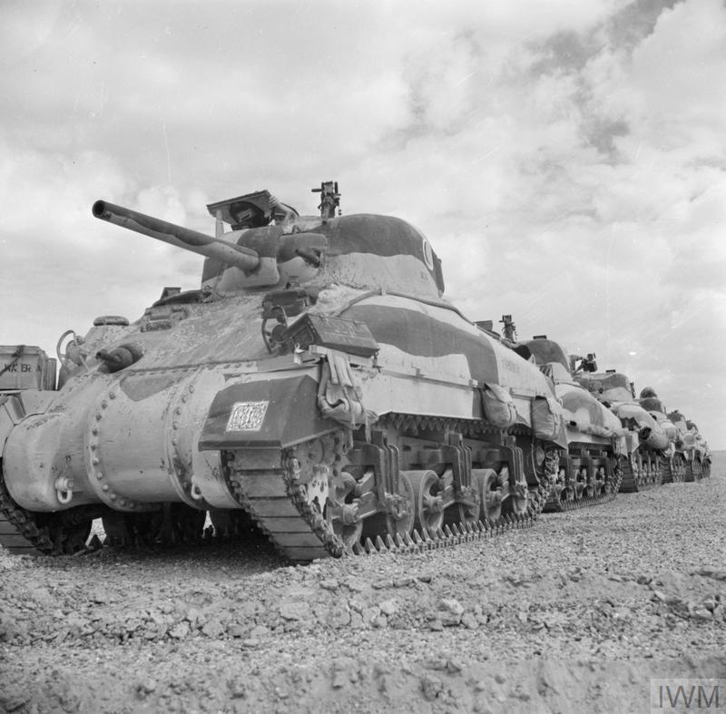 BRITISH M4 SHERMAN TANKS - NORTH AFRICA — Hell On Wheels - AMPS