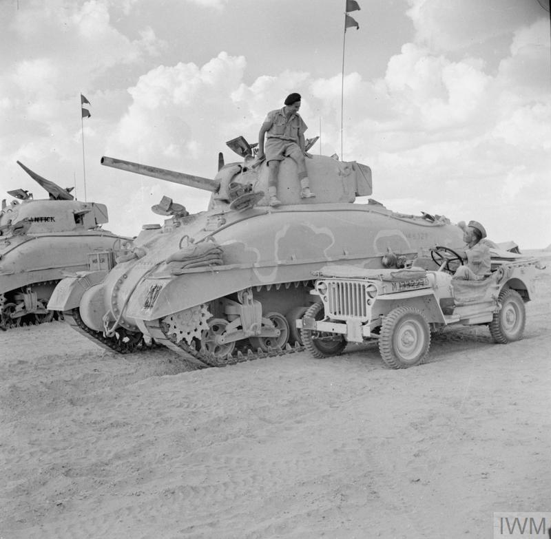 BRITISH M4 SHERMAN TANKS - NORTH AFRICA — Hell On Wheels - AMPS