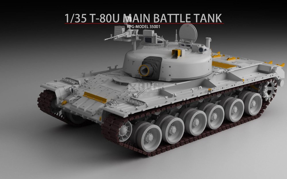 RPG MODEL 35001 1/35 Russian Main Battle Tank T-80U