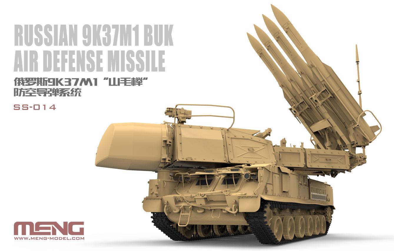 Meng Model SS-014 1/35 Russian 9K37M1 BUK Air Defense Missile System