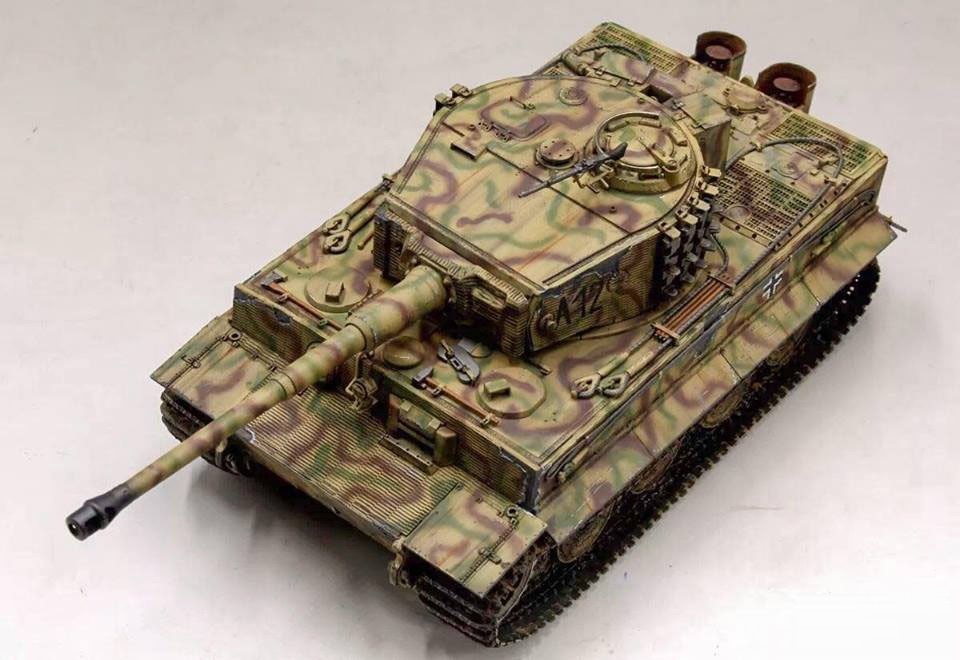 Trumpeter 1/35 09540 Sd.Kfz.181 Tiger I Late Production w/Zimmerit 
