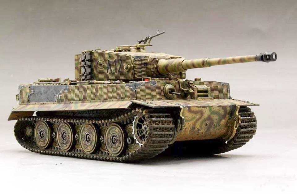 Trumpeter 09540 1/35 Sd.Kfz.181 Tiger I Late Production w/Zimmerit 