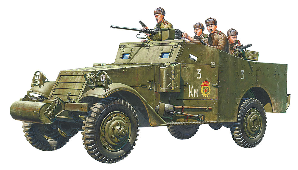 Army Personnel Carrier M3A1 Combat Halftrack  model kit 1/35 Revell 035  U.S 