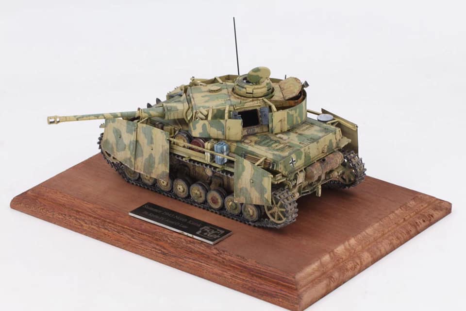 Parts Tree D from Kit No Border 1/35th Scale Pz Kpfw IV Ausf G BT-001 