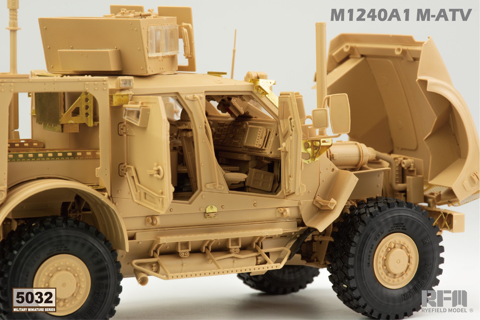 Rye Field Model 1:35 M1024A1 M-ATV US MRAP All Terrain Vehicle Model Kit RM5032 