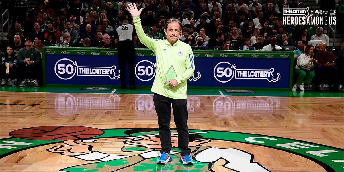 BOSTON CELTICS NAME DAVE MCGILLIVRAY A "HERO AMONG US"