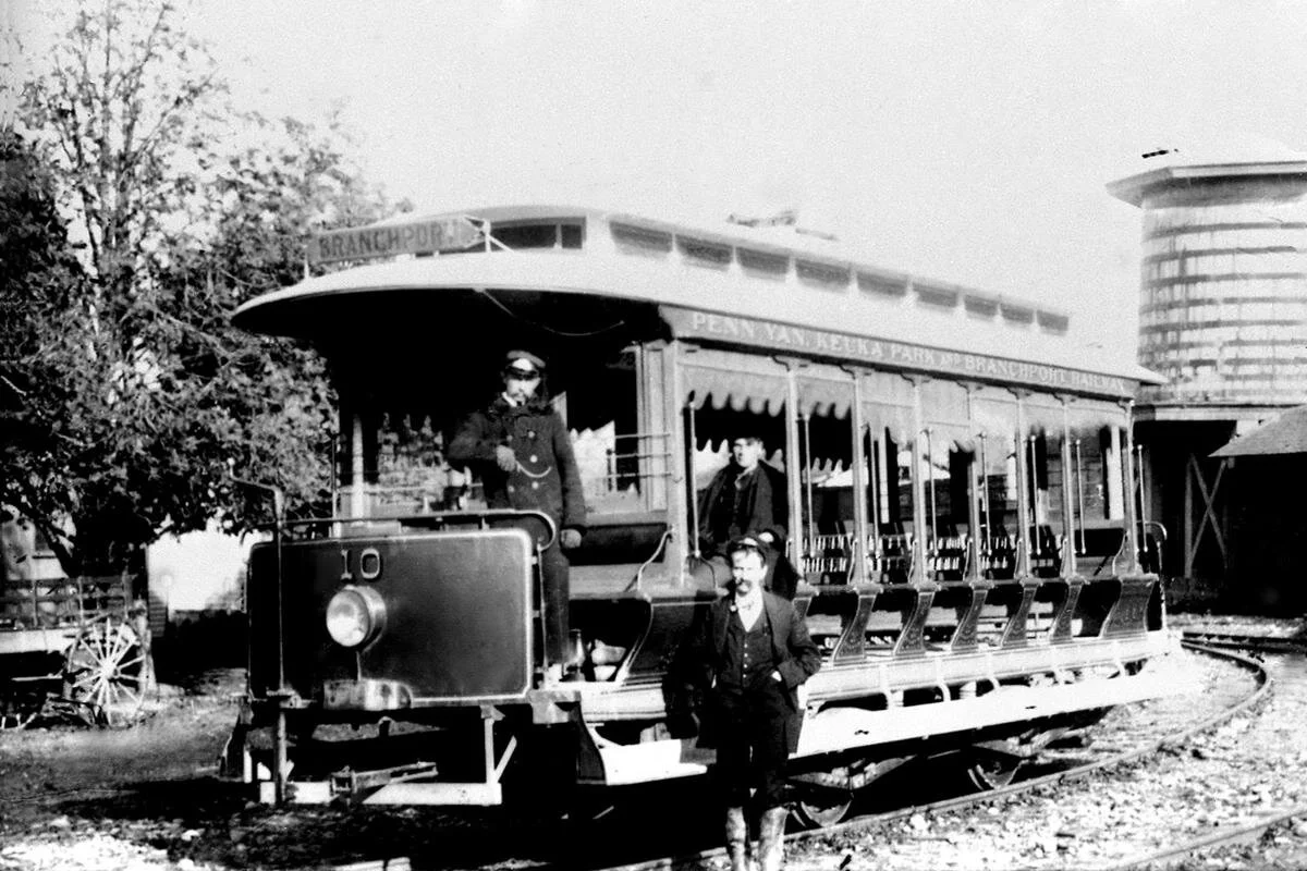 The Toonerville Trolley.  From Branchport to Penn Yan