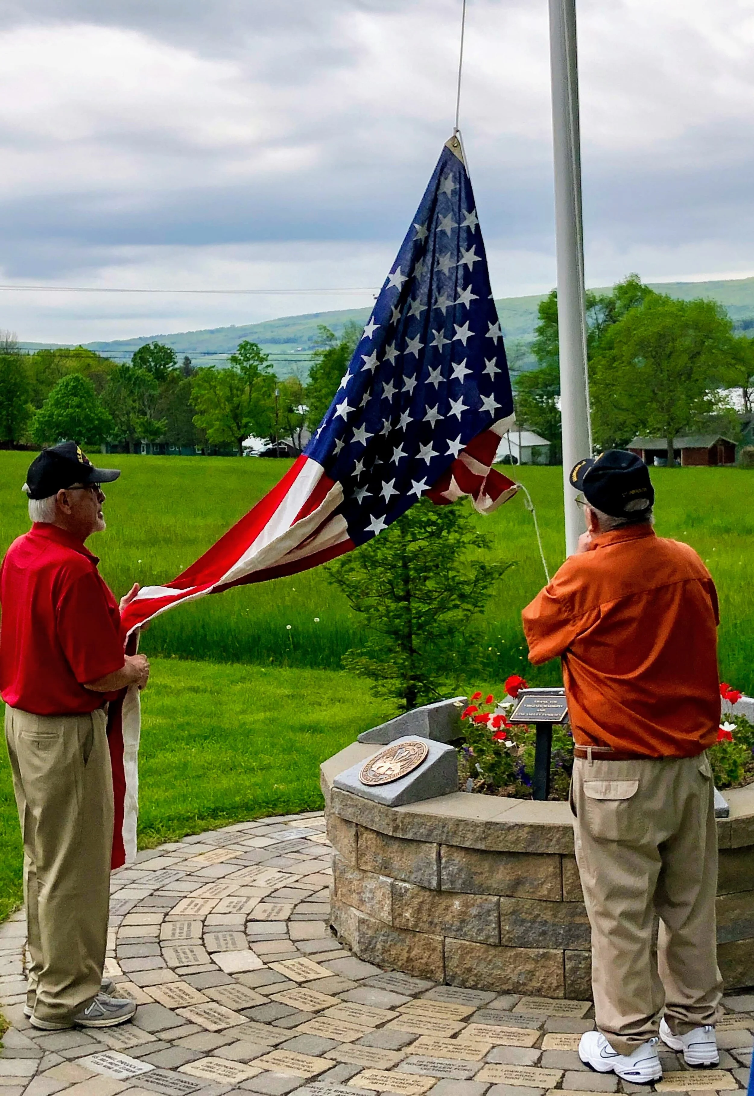 Memorial Day Flag Raising