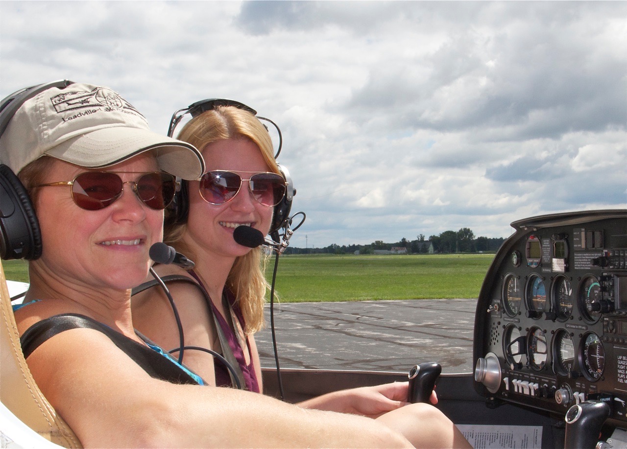 Heading out for a training flight in a DA20 (lucky hat on)