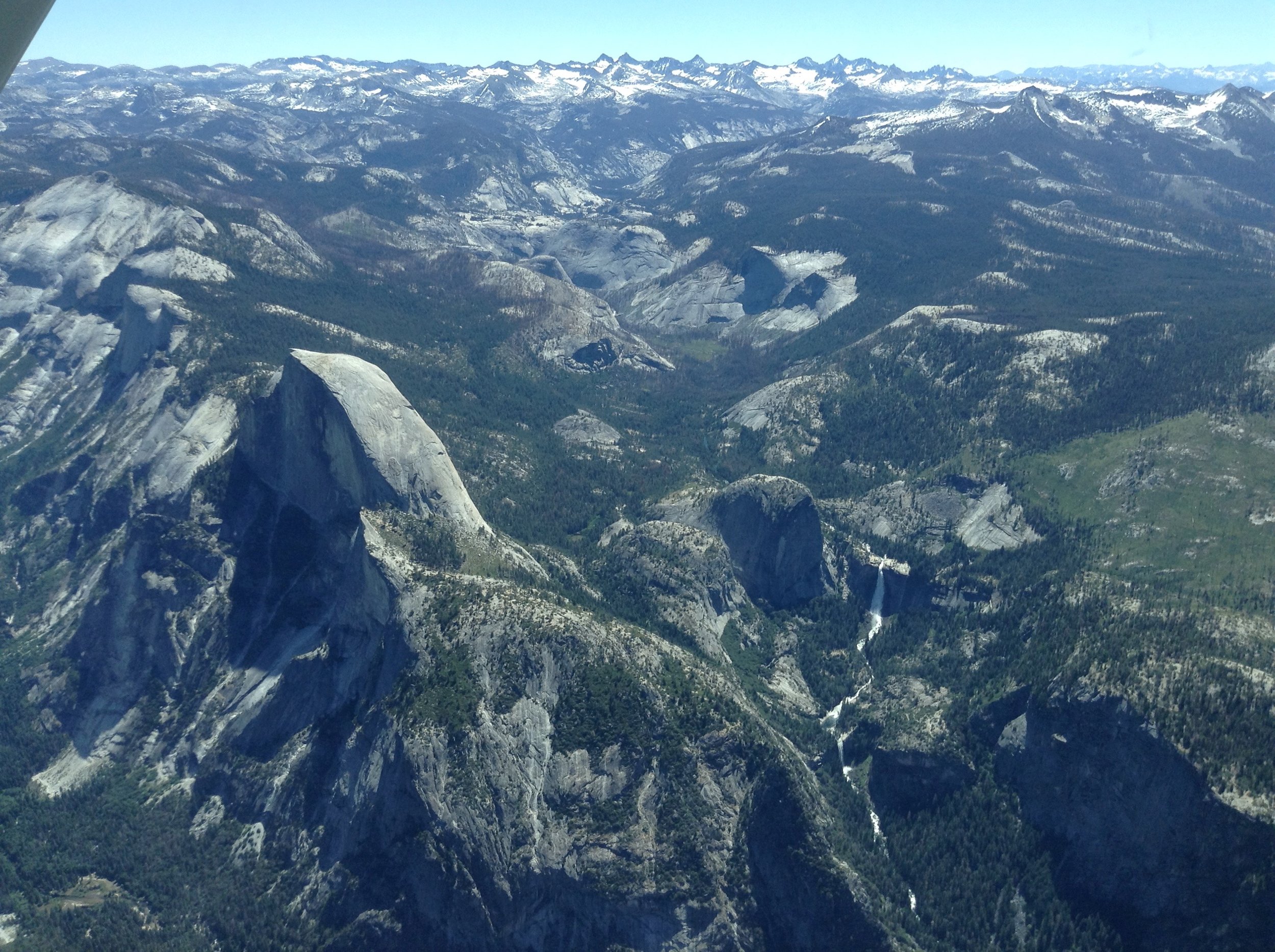  Training in the Sierras with Finer Points of Flying, Half Dome, Yosemite