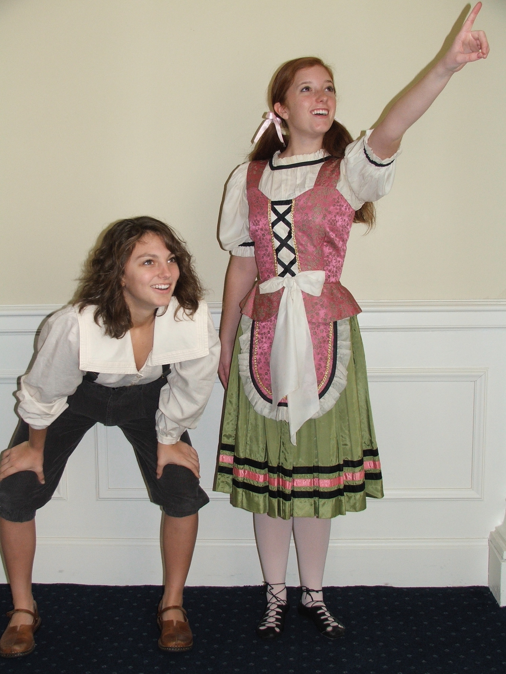  Colleen and Elizabeth as Hansel and Gretel, Opera Scenes 