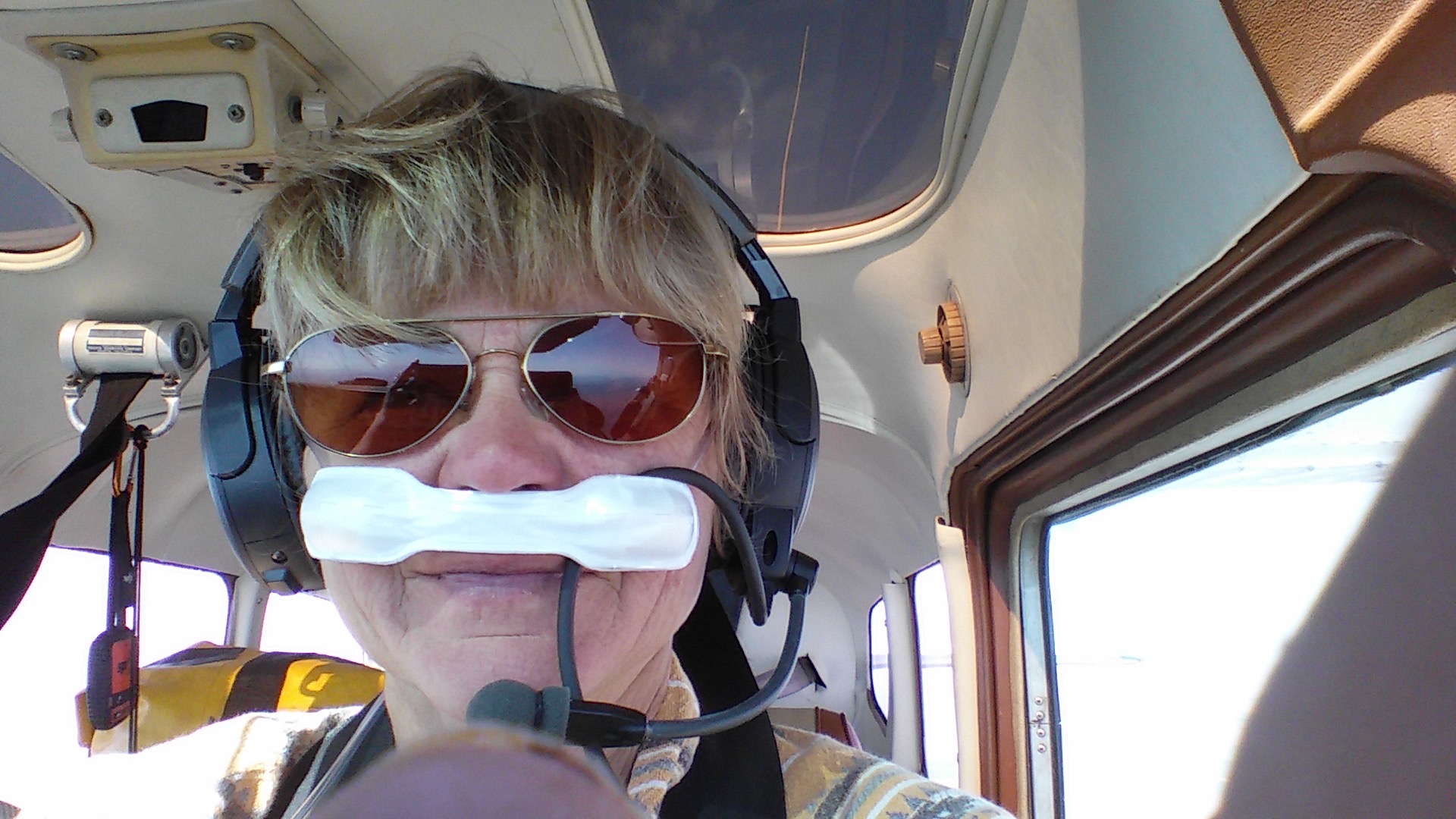 At the time of this selfie, truly didn’t feel as disheveled as it looks!