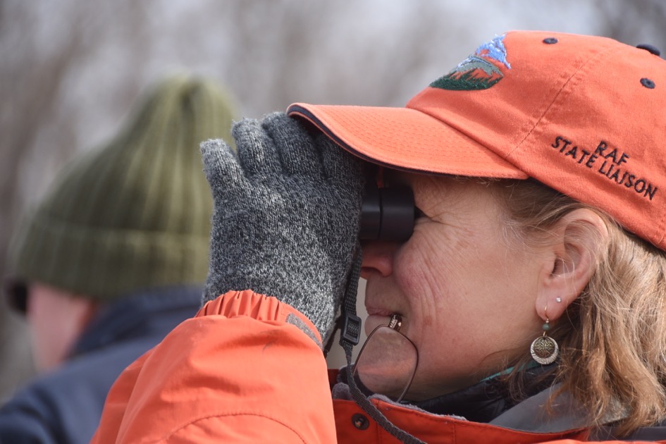 Bird watching in Chautauqua National Wildlife Refuge, a RAF sponsored event
