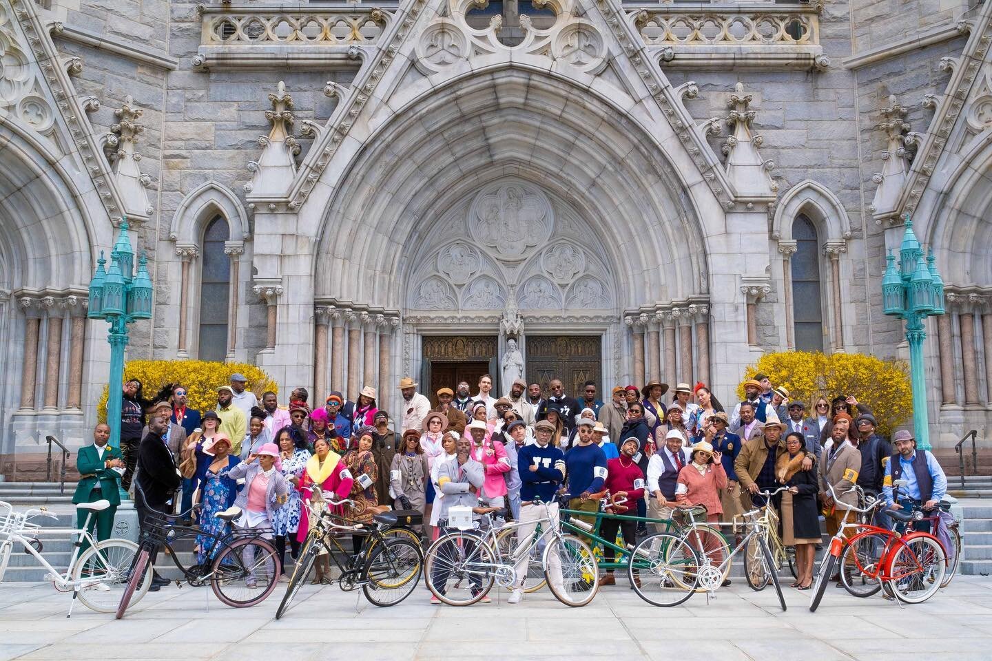 This is what excellence looks like. NHRR 2022  #NHRR #cherryblossoms #cathedral #newark