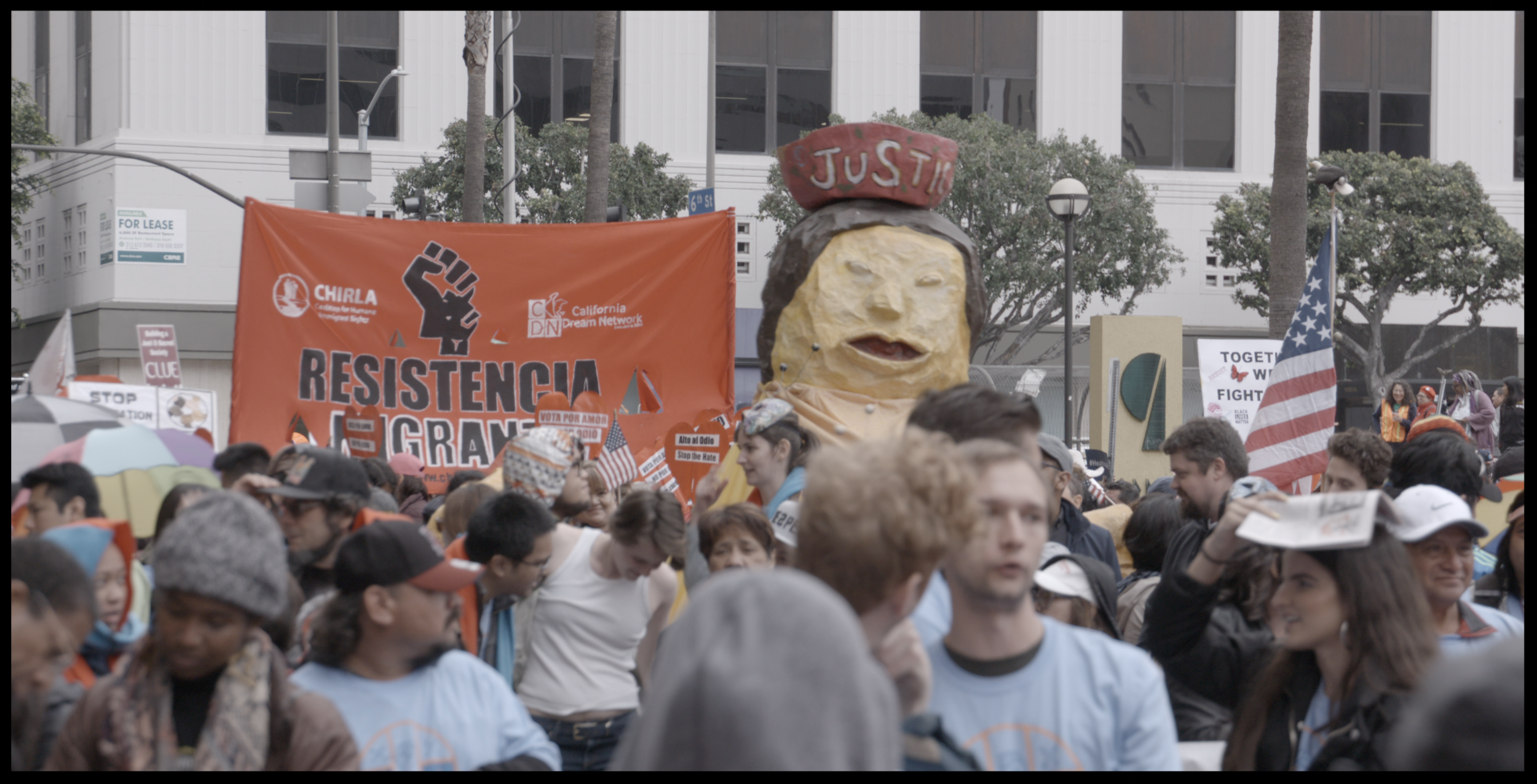LATEBLOOM TAKES TO THE STREETS AT LA's MAY DAY RALLY