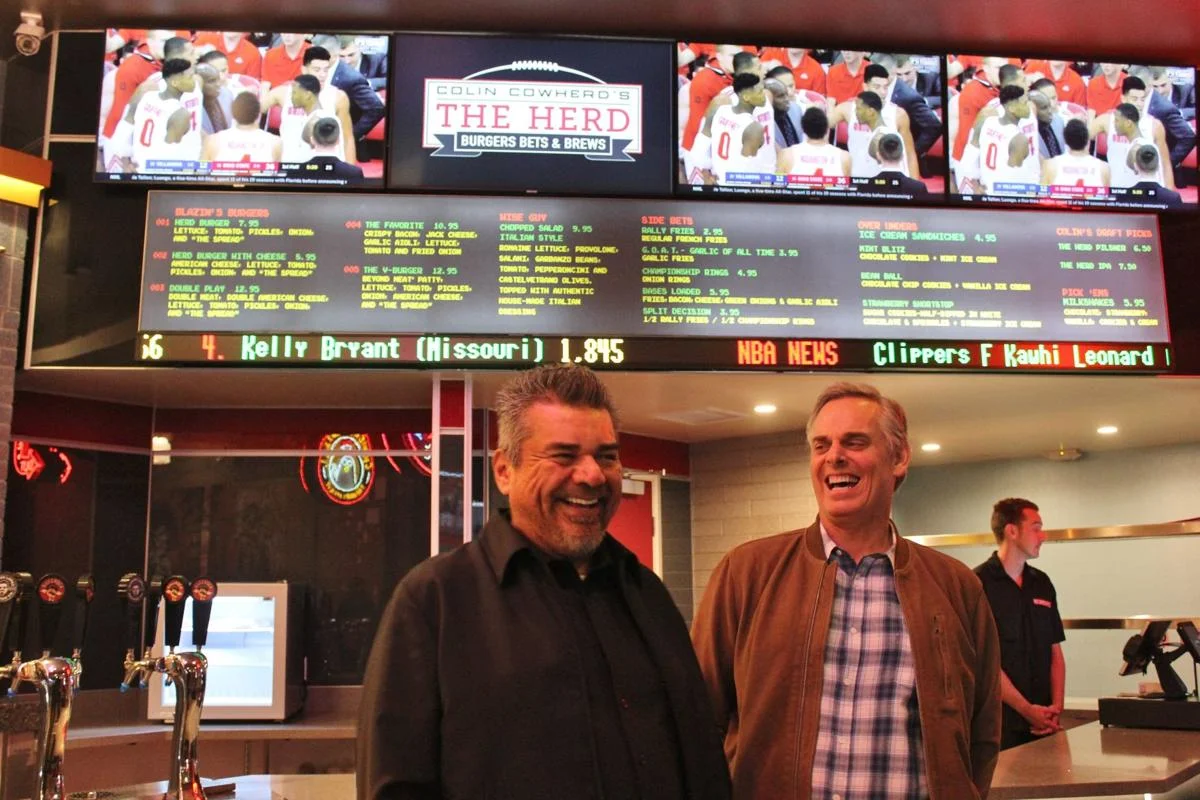 Zislis Group opens The Brews Hall in Torrance with comedian George Lopez and broadcaster Colin Cowherd