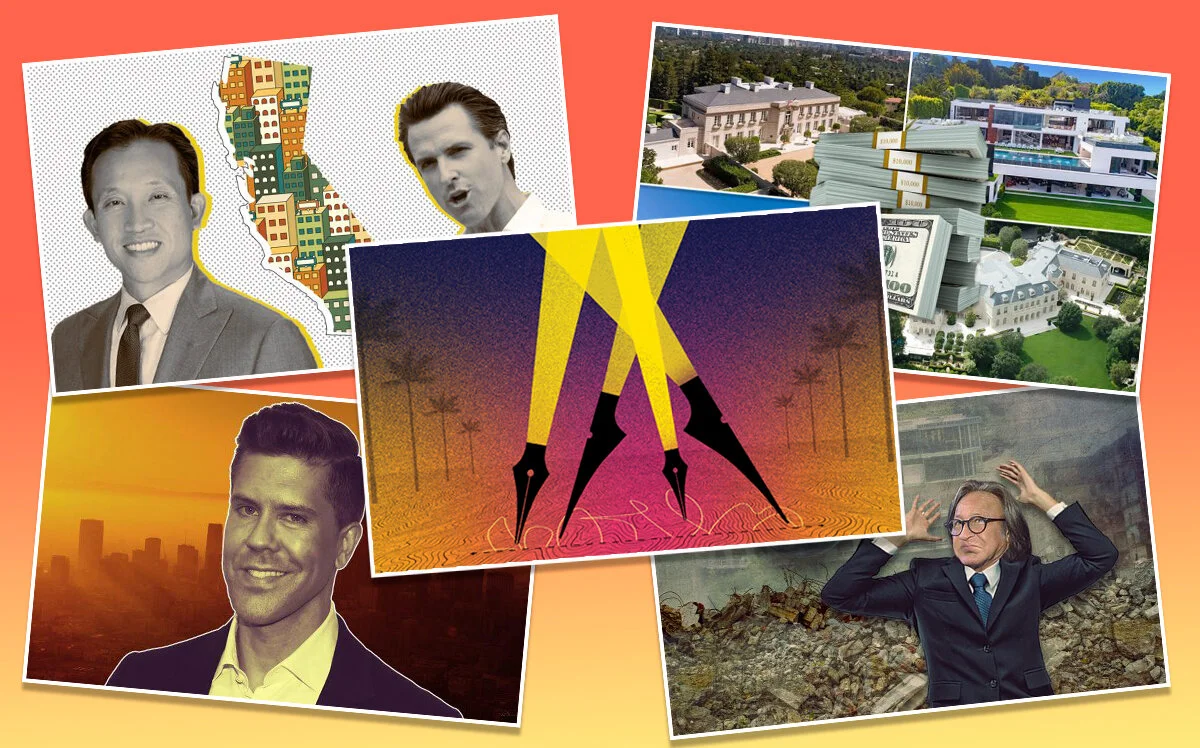 Posted on The Real Deal LA, December 31, 2019 By Alexi Friedman Original post: Click hereArt Caption: Clockwise from top left: Assemblyman David Chiu and Gov. Gavin Newsom pushed for a statewide rent control law, L.A. mansions that sold for combined…