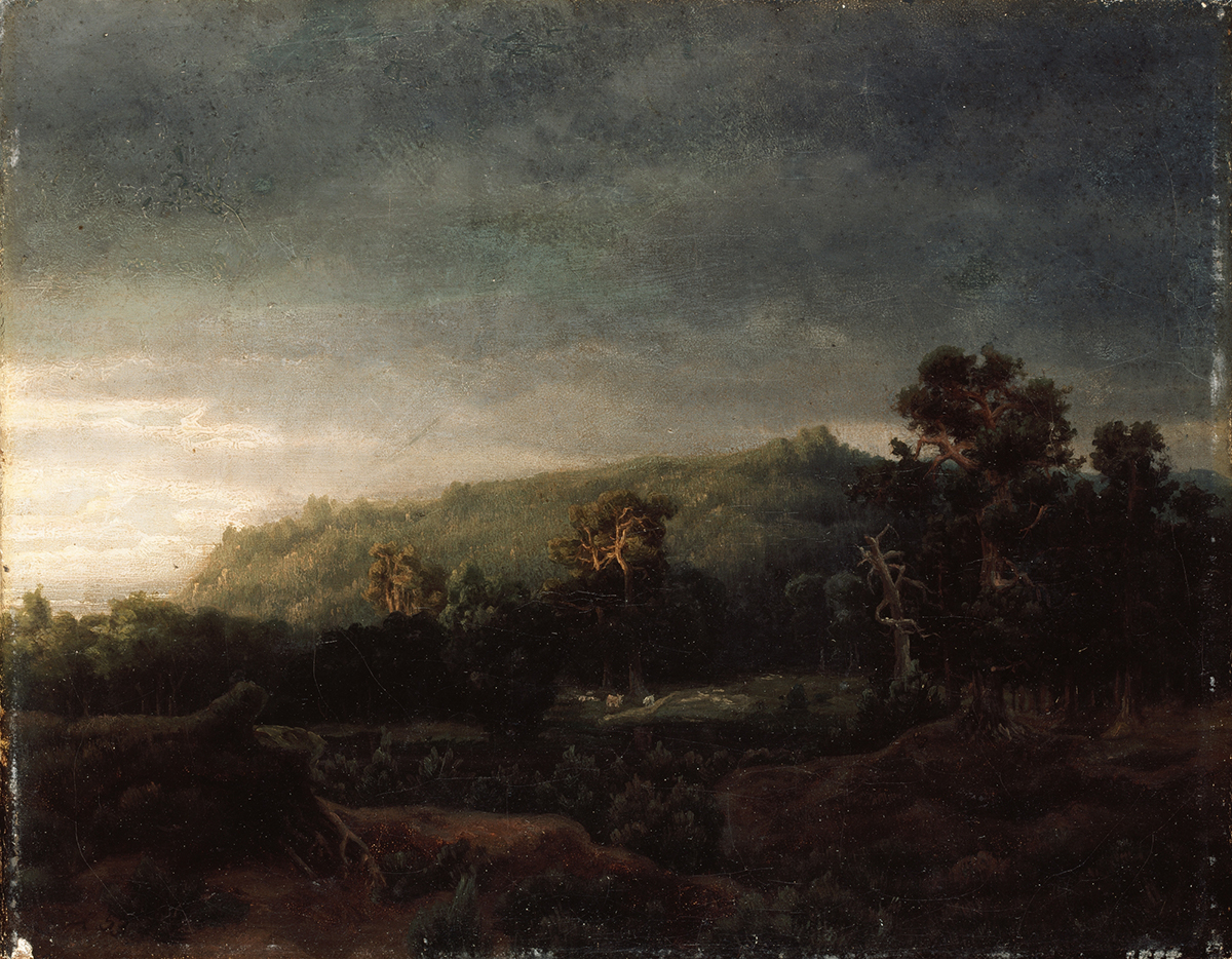 Lars Hertervigs «Skog», 1859