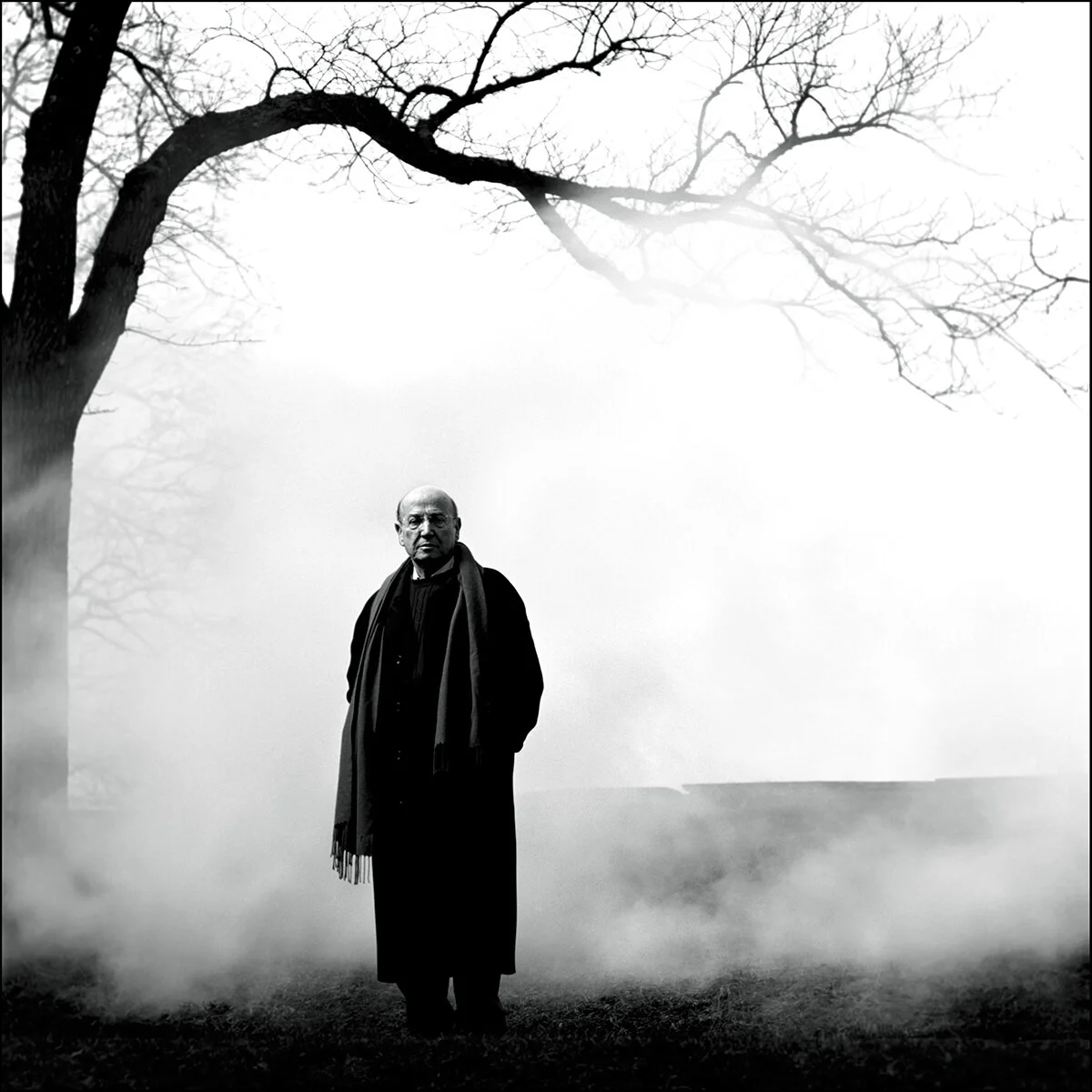 Theo Angelopoulos, filmreggisør. Foto: Morten Krogvold, 2005.