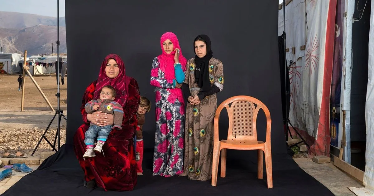 Lost family portraits