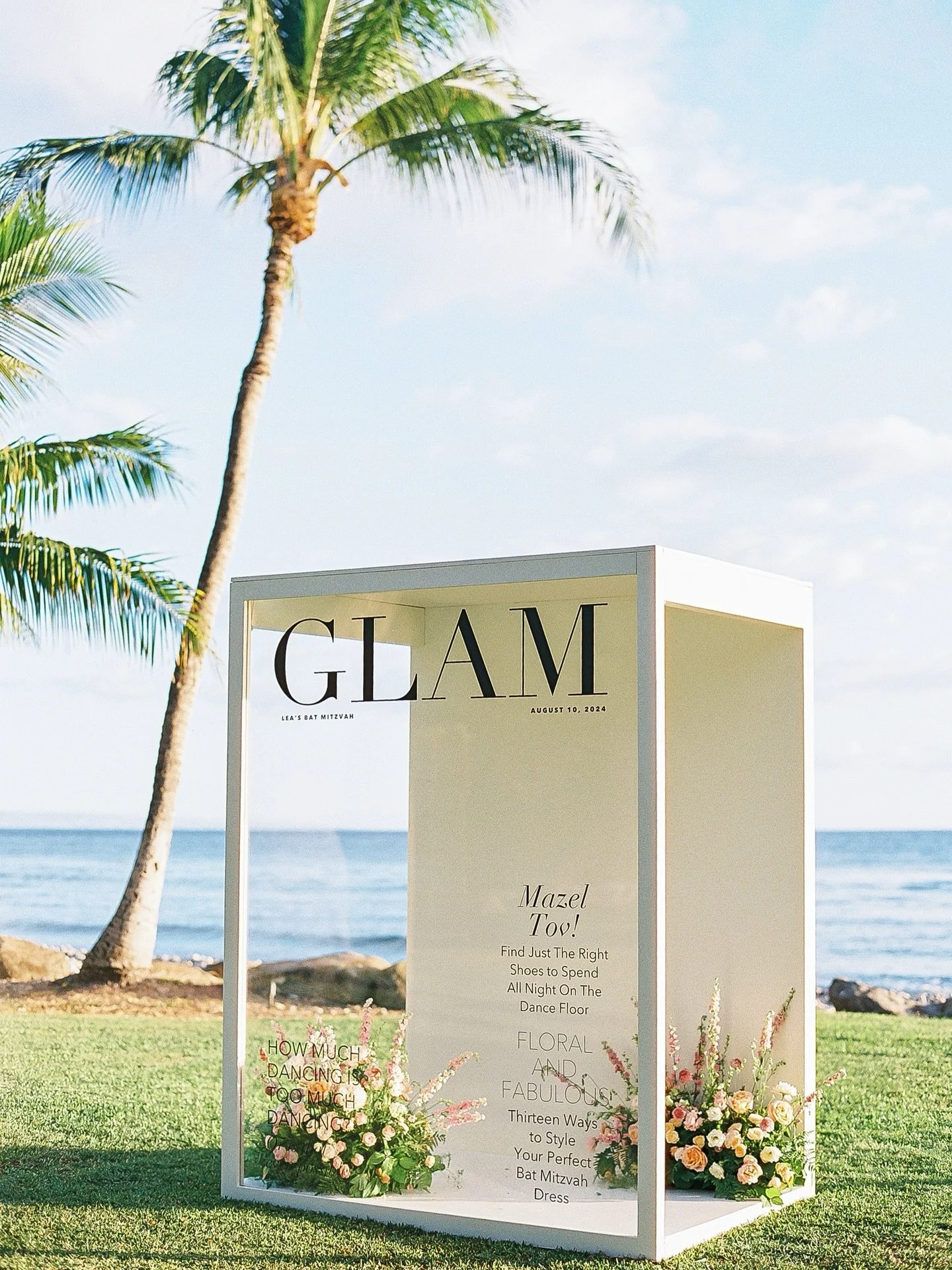 Blushing in pink and wrapped in perfection-this Bat Mitzvah multi-day event was a celebration straight out of a dream! From custom details to the elevated magazine-style photo booth, every moment was designed to feel iconic.

Planning and Design: @co