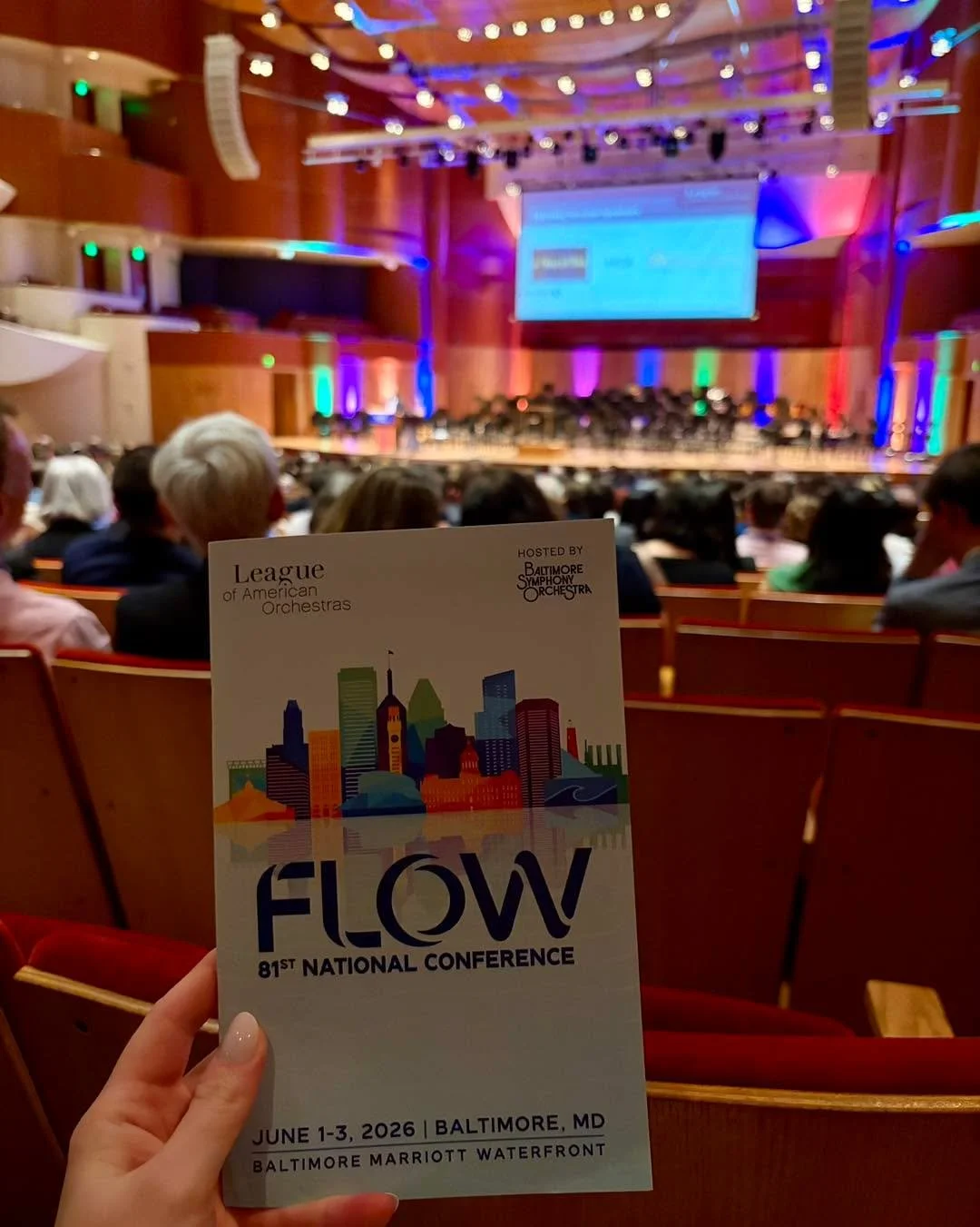 This week, Marshall, Taylor, and Rebecca are attending the 2026 League of American Orchestras Conference in Baltimore, MD! 

They&rsquo;re having a blast attending some incredible sessions and meeting lots of like-minded colleagues from across the co