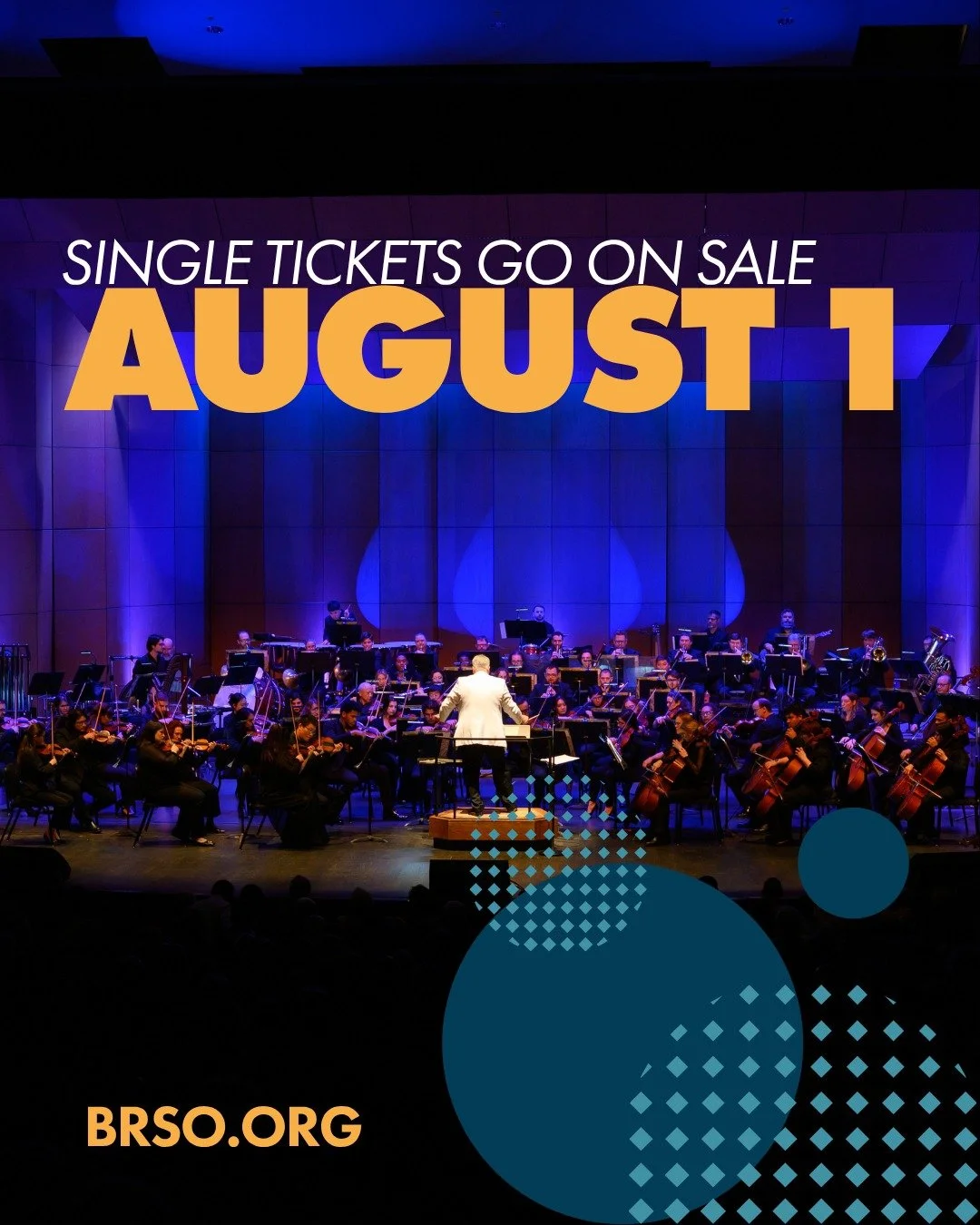 Almost one week until single tickets go on sale for all concerts! 
Which concert are YOU most excited for?! 👀

BRSO.org