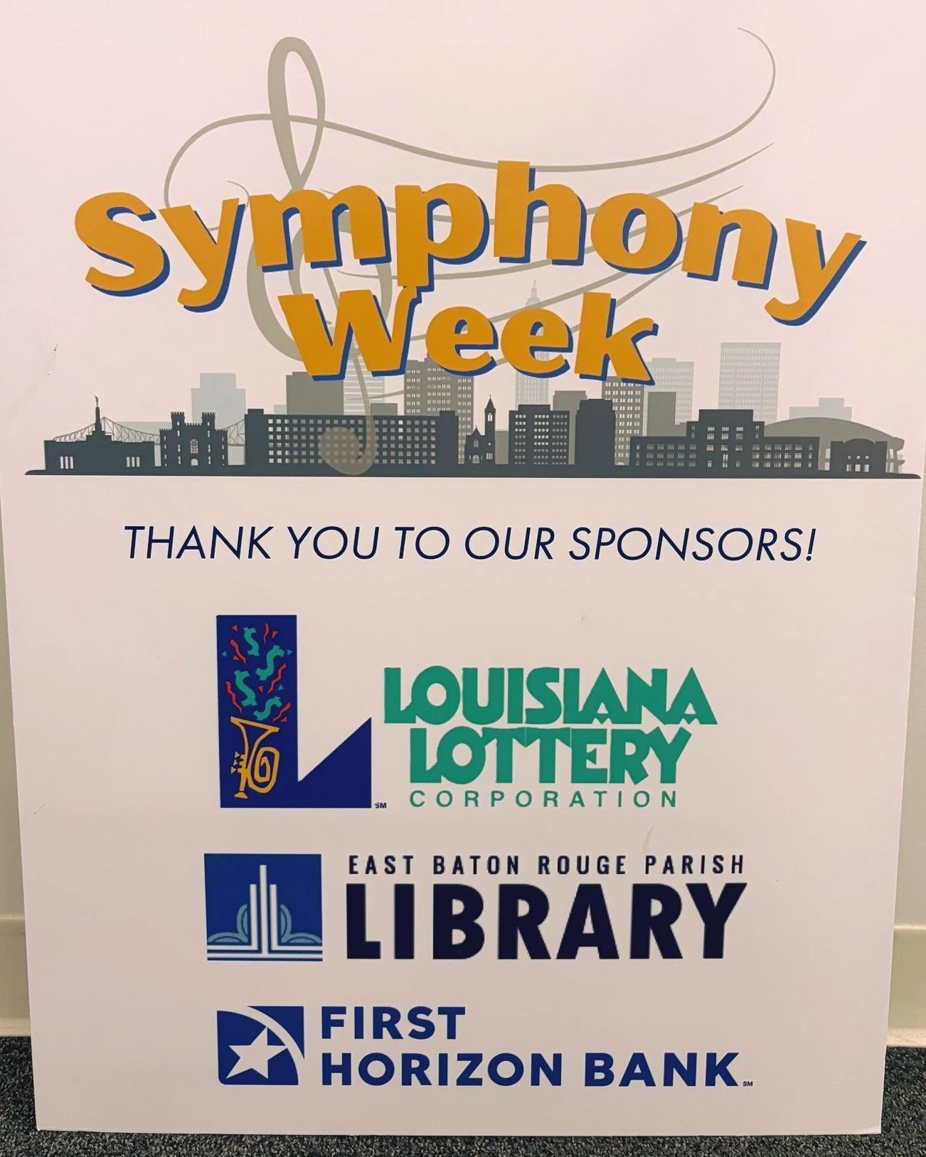 Thank you so much to @penningtonbiomed for hosting us yesterday in a successful start to SYMPHONY WEEK! 

The fun continues today with Main Street Market at 12pm and the River Center Library at 1:15! Stop by and hear some wonderful music! 🎶