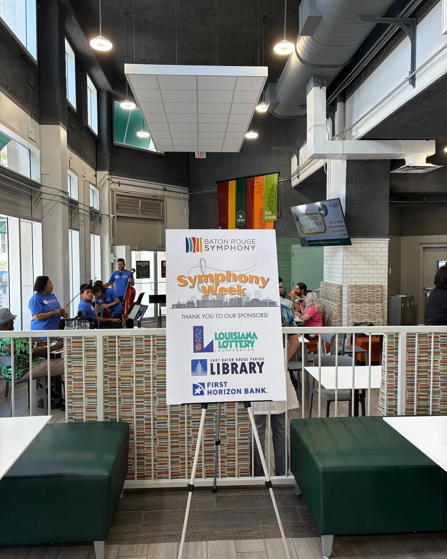 What an amazing turnout for SYMPHONY WEEK 2026! 😍

We reached nearly 500 people over five days, and the response couldn't have been better. 

Another huge thank you to the sponsors who made it possible: Louisiana Lottery Corporation, EBR Parish Libr
